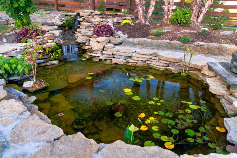 Garden Pond Installation in Ventura County, CA
